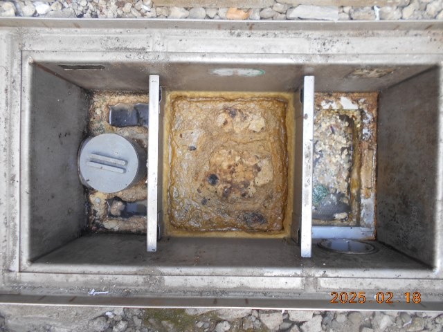 グリストラップ石鹸化工法