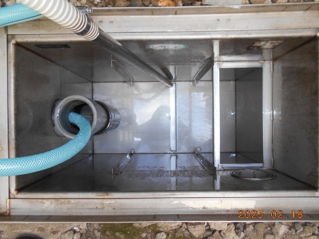 グリストラップ石鹸化工法